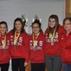 Chestermere High Girls win curling medals