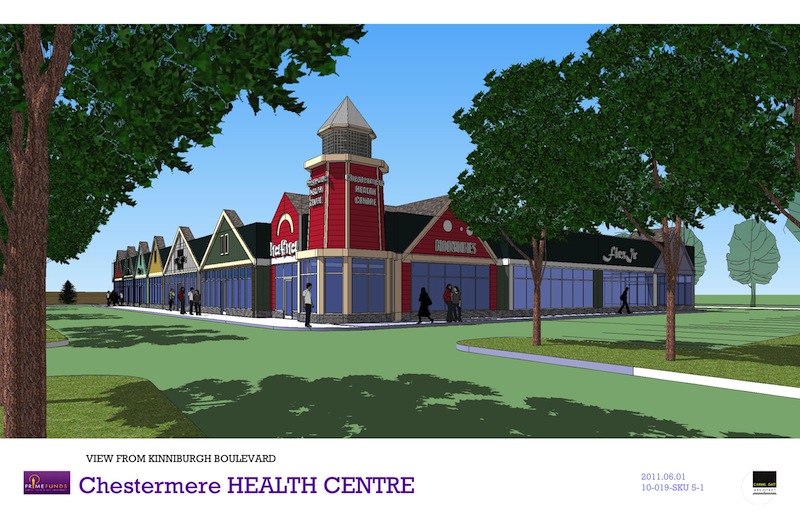 Chestermere Health Centre drawing