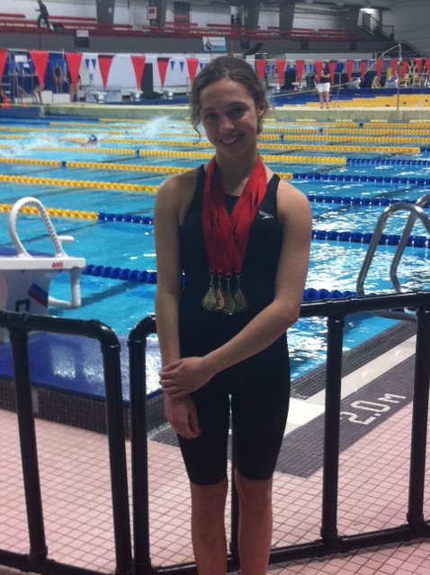 Swimmer Stephanie Churcher