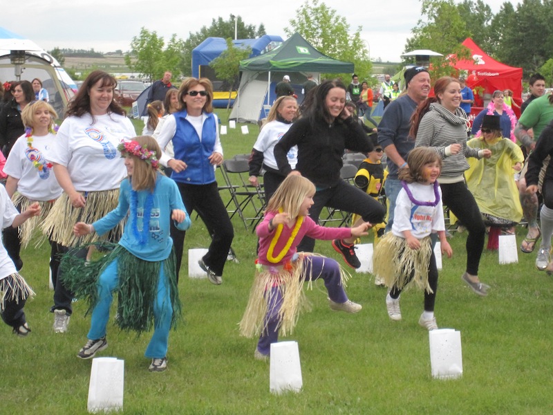 Warmup for Relay For Life