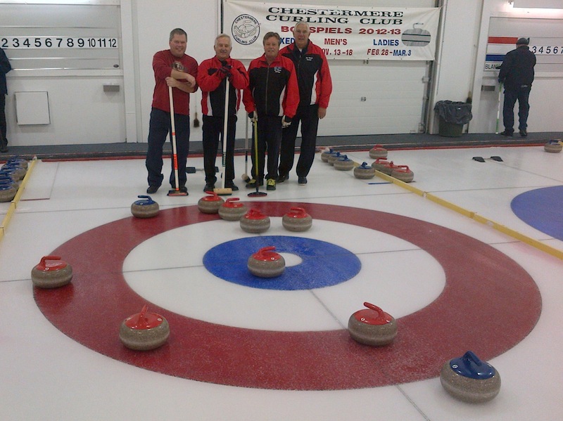 Eight ender at Curling Club