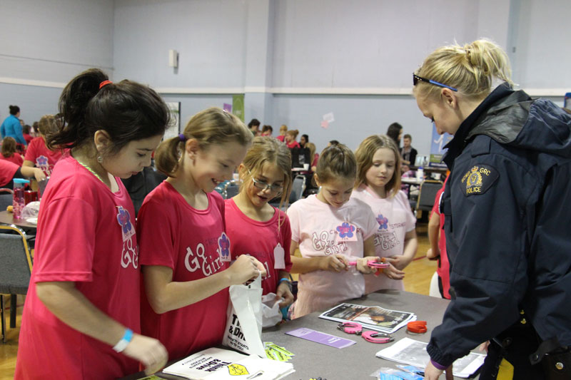 Go Girls at the Rec Centre