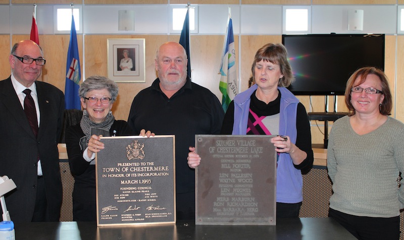 2012 Dec 3 Plaque Presentation to CHF