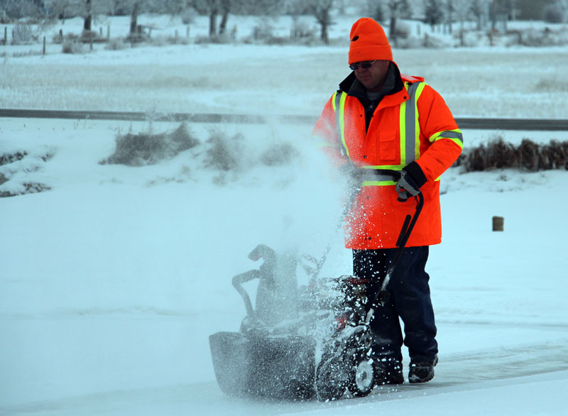 Norm-Price-using snow-thrower