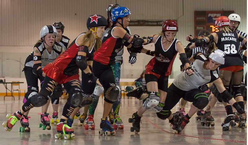 Roller Derby Action