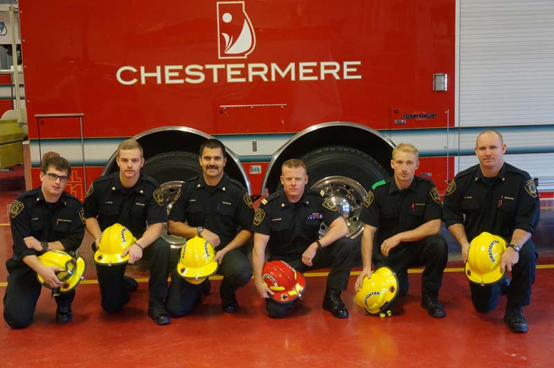 Chestermere Fire Service Shows Respect for Fallen Firefighter_001