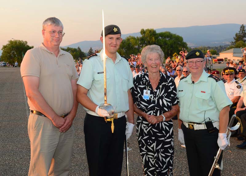 chestermere army cadet officer earns prestigious award in vernon_001
