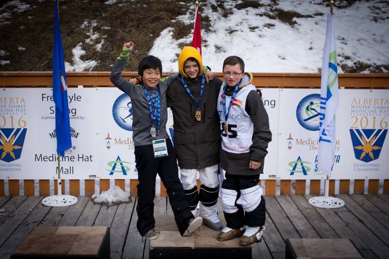 chestermere teen takes silver on the slopes_003