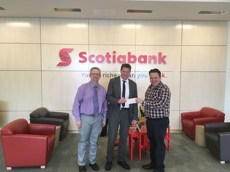 Scotiabank Band Donation