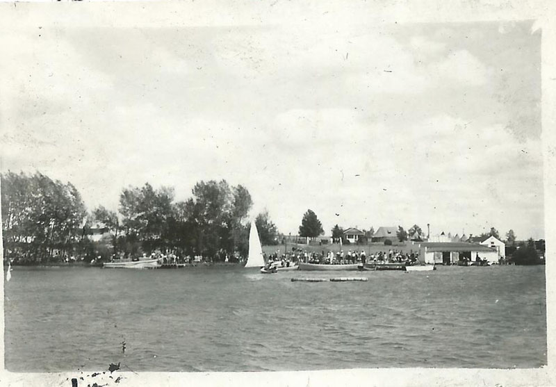 looking into the past camp chestermere or cadet camp c Roy Berg