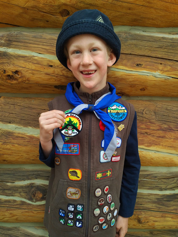 beaveree Mitch Maga - Scout Uniform with Beaveree Badge