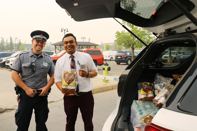 Inaugural Pack the Patrol Car shawnandcyl