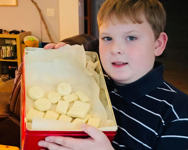 10-year-old helping shelter cats pic 2