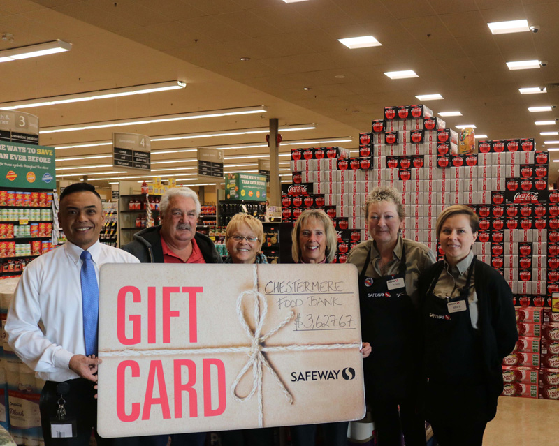 Safeway donates over $3,000 to Chestermere Food Bank pic 1