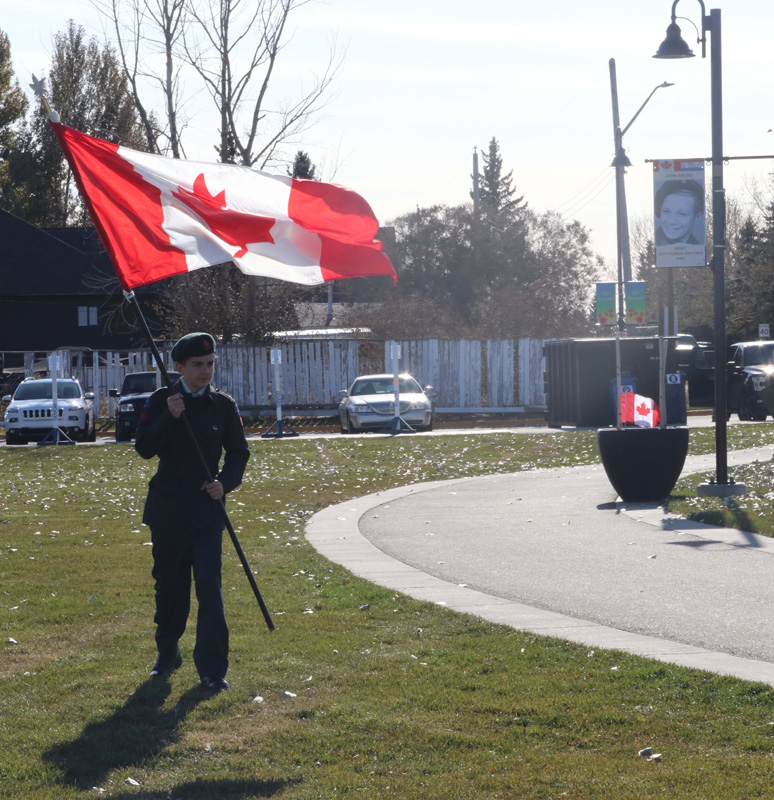 Veterans banner’s hung in Anniversary Park pic 2