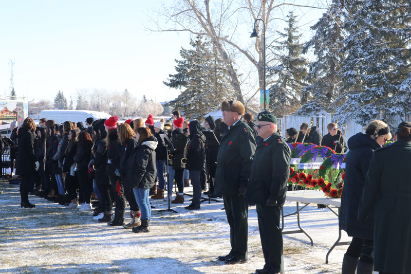 Hundreds of residents honoured veterans during Chestermere’s annual Remembrance Day ceremony pic 2