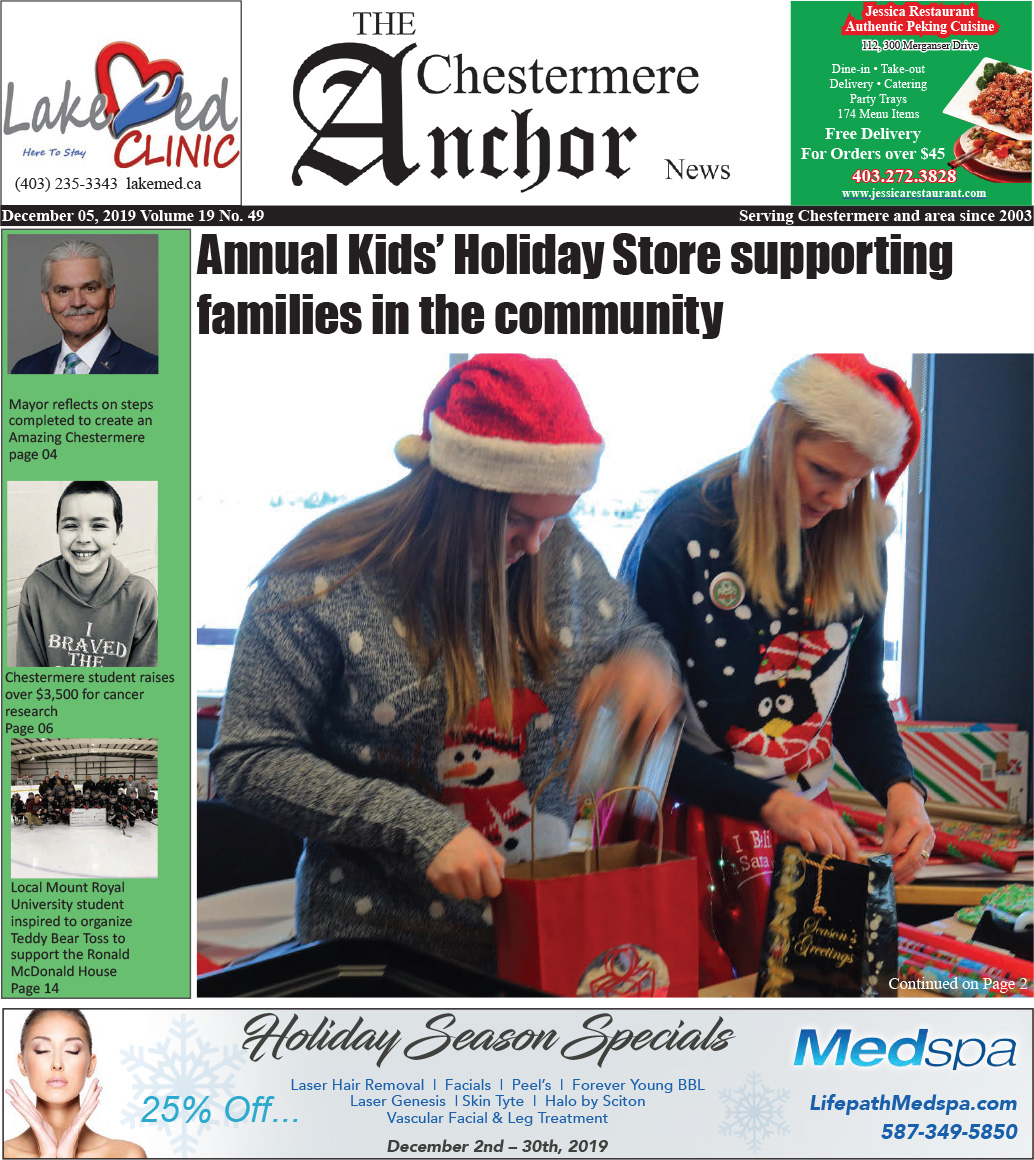 Chestermere news shooting picture