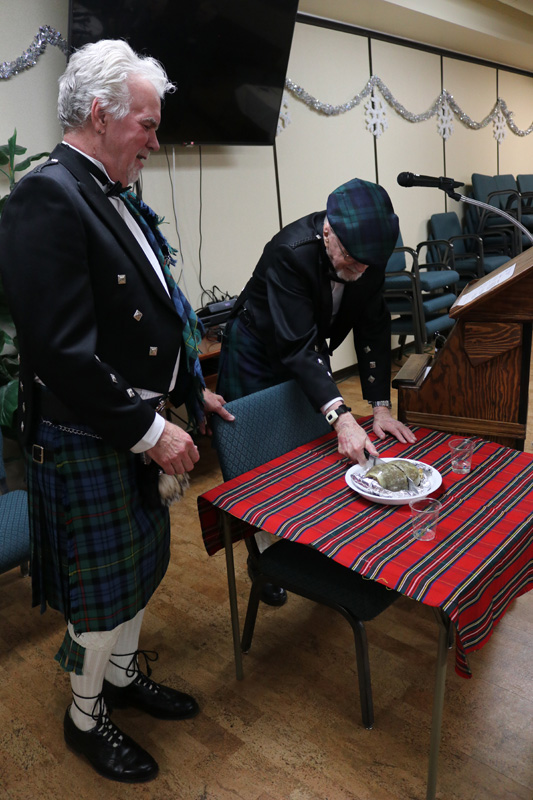 Whitecappers celebrate Robert Burns Day with potluck dinner pic 2