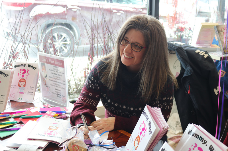 Local author showcasing the importance of taking time for children through debut book pic 1