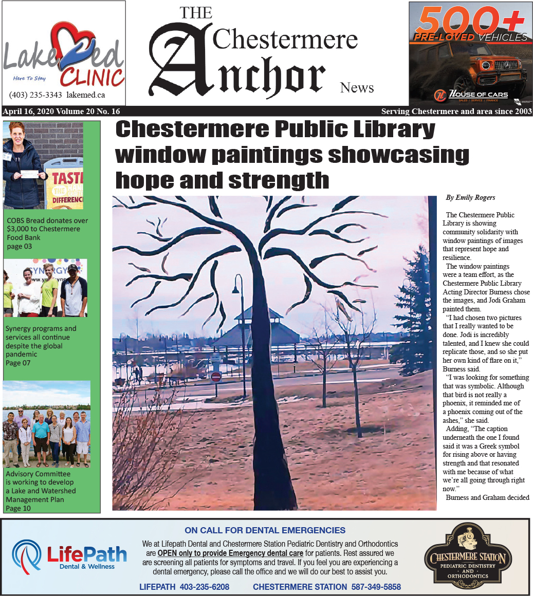 Chestermere lake news today picture