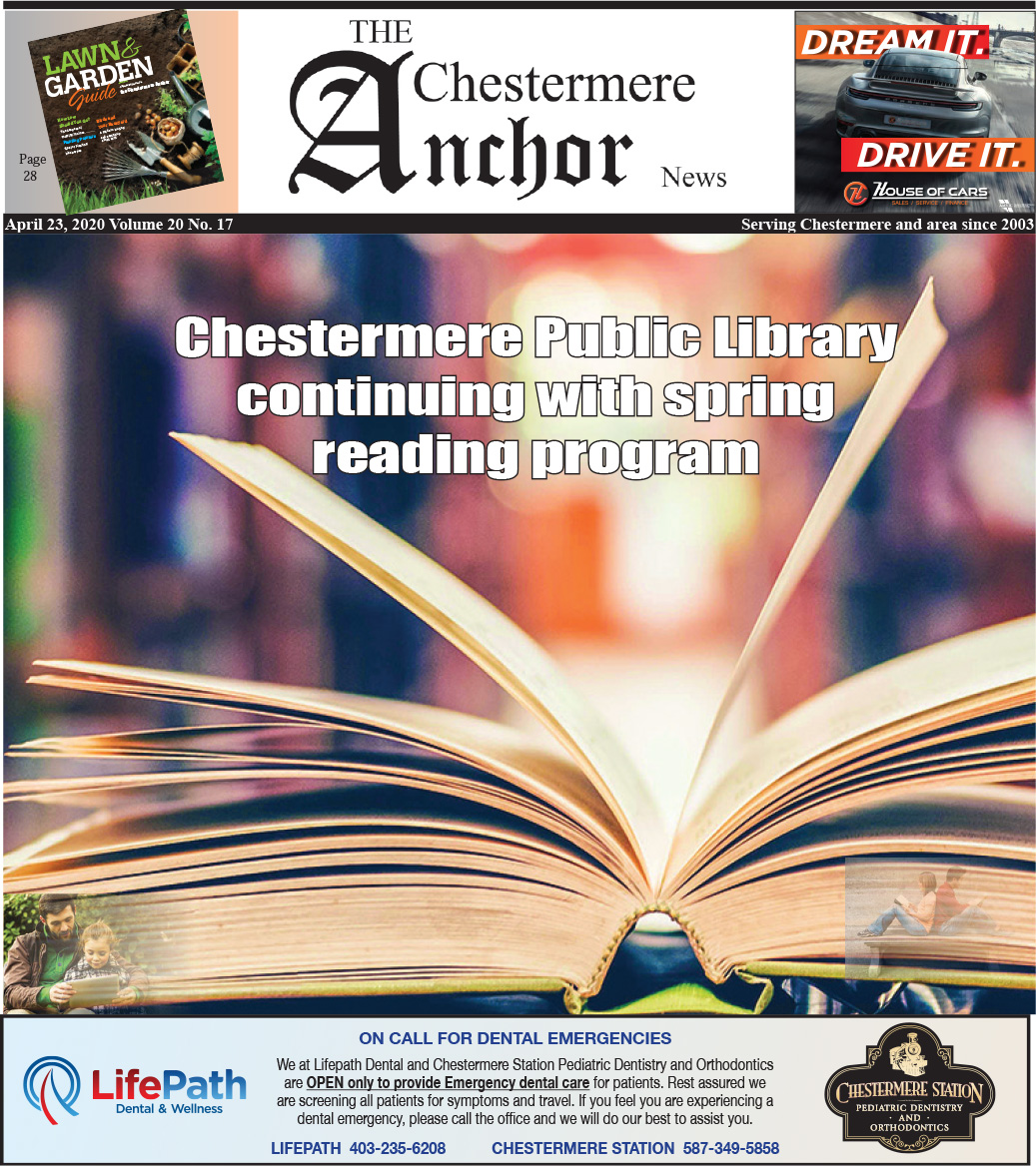 The anchor newspaper chestermere picture