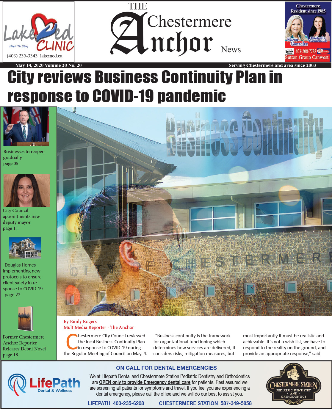 Chestermere anchor obituaries image