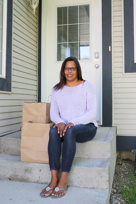 chestermere resident recieves grocery bundle pic 1