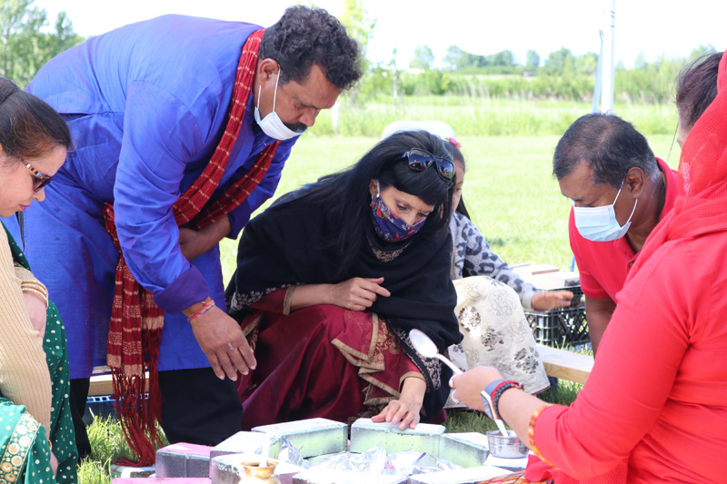 The Multicultural Youth Society of Chestermere celebrates Canada Day with fire ceremony pic 3