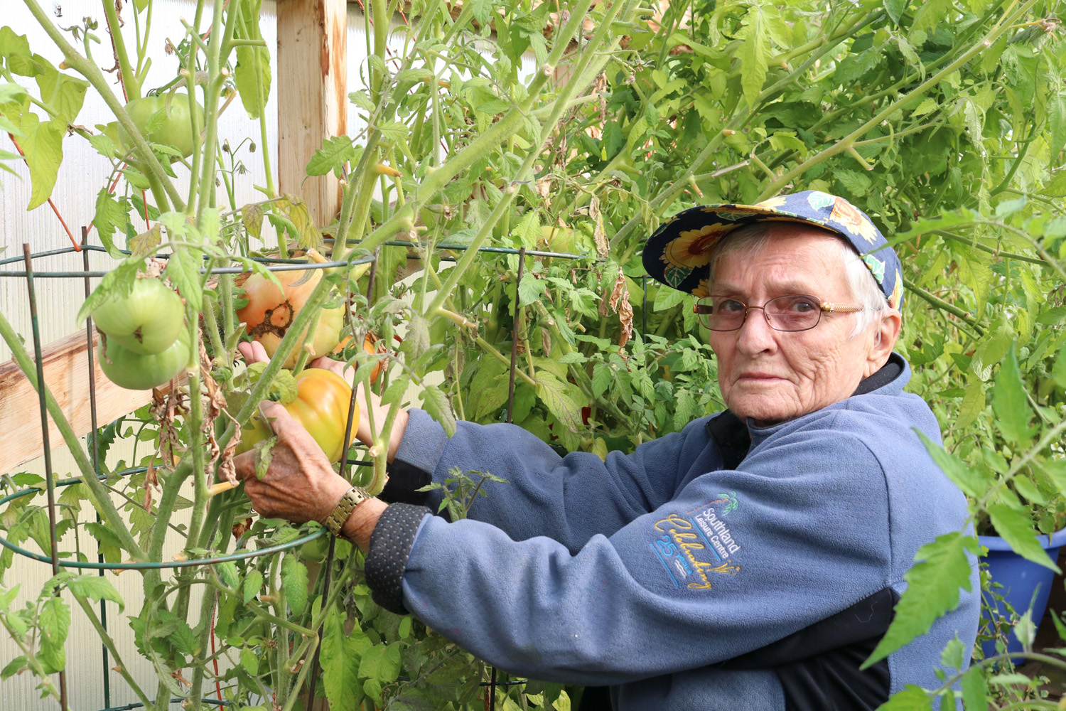 Chestermere Community Garden flourishing pic 1