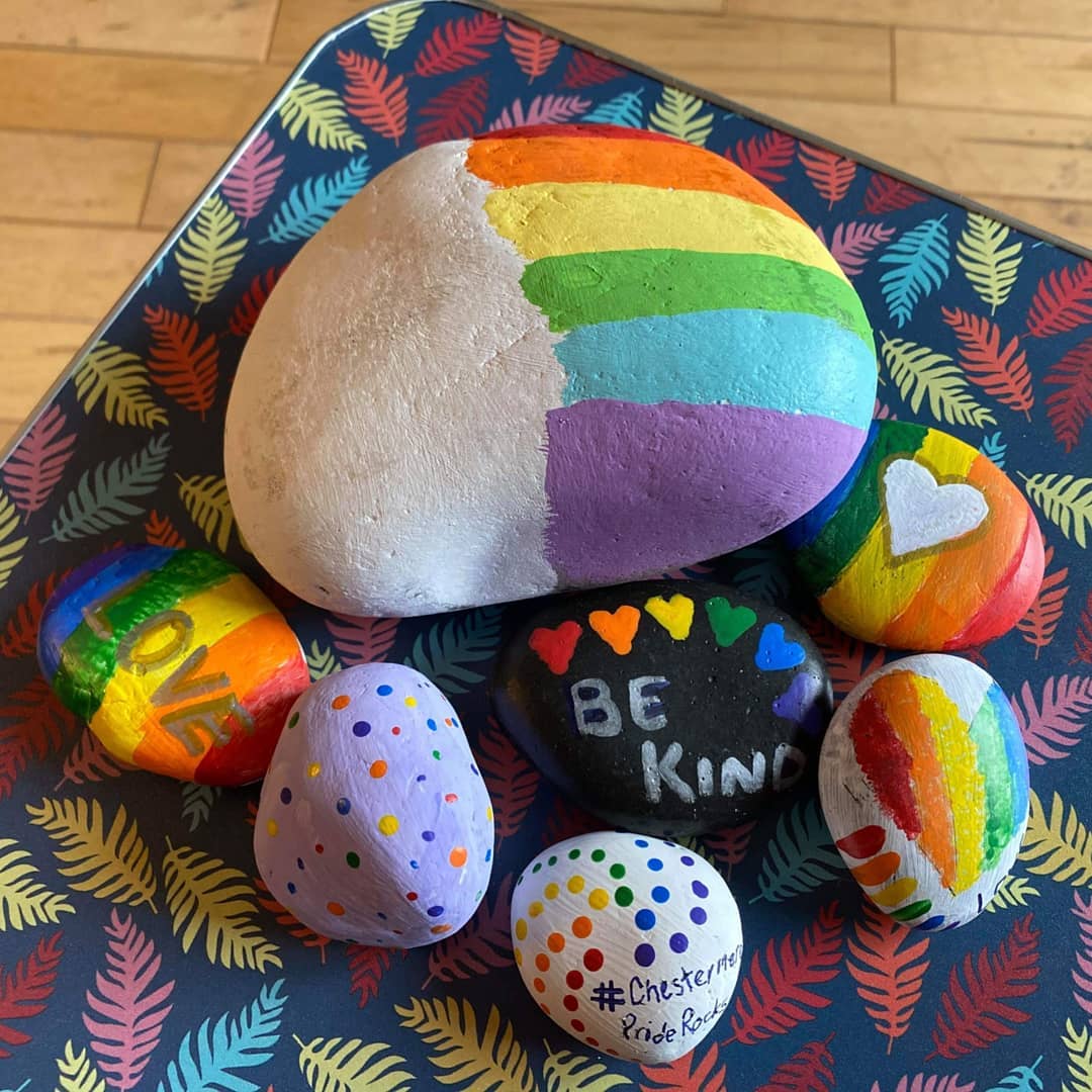 06 June pic - Chestermere celebrates Pride month with Pride Rocks