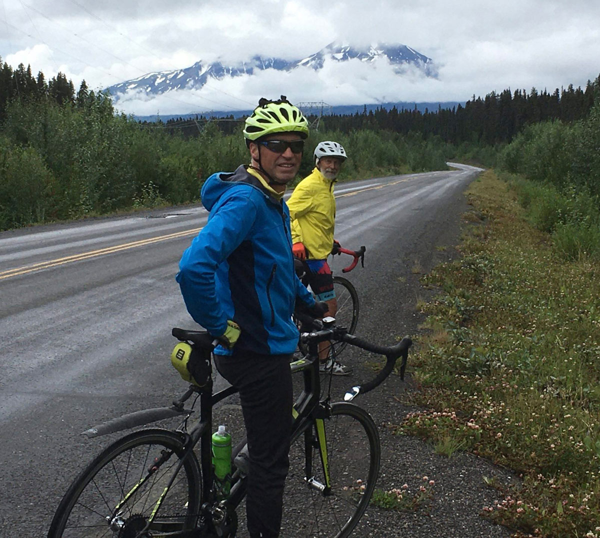 Cycling-4-Water-arrives-in-Strathmore-pic-2