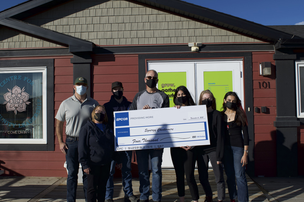 EPCOR Heart and Soul Fund donates $4,000 to Synergy pic 1