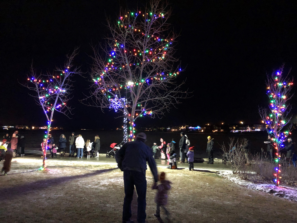 John Peake Park illuminated in holiday cheer pic 1