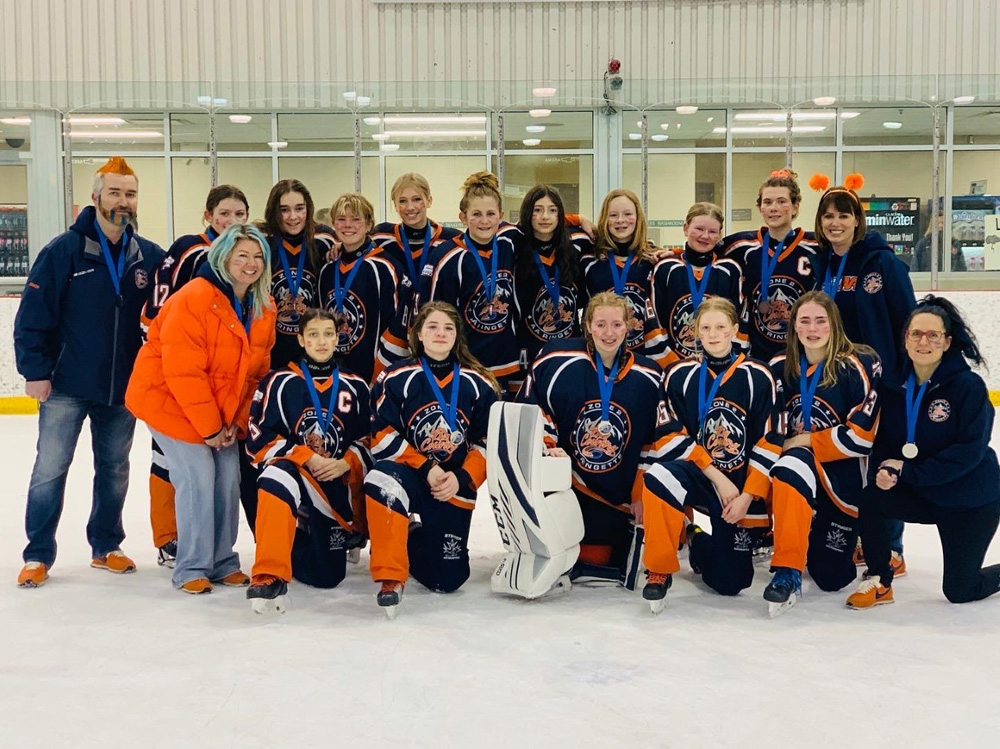 Blaze ringette team heading to Western Canadian Championships pic 1