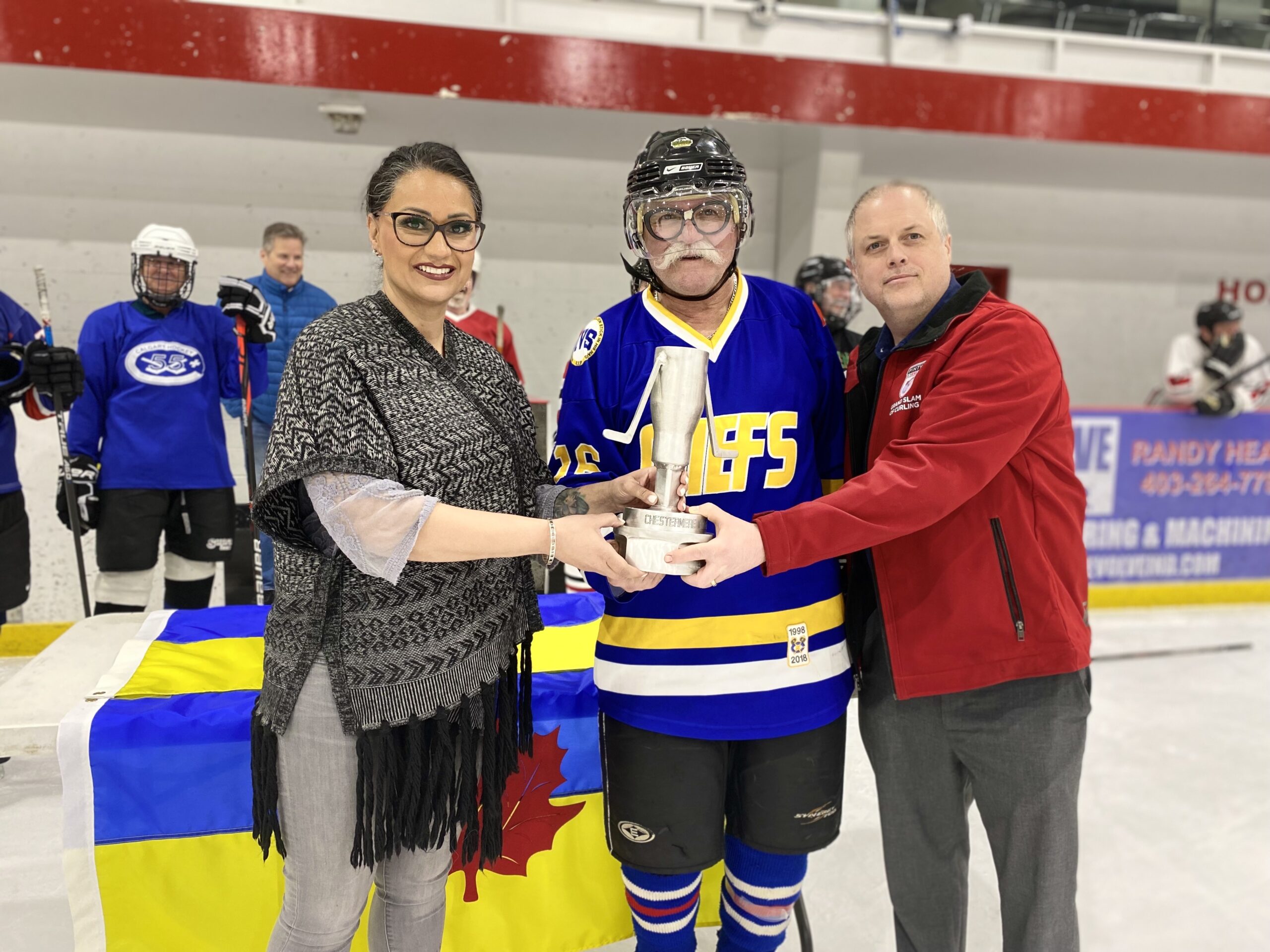 Hockey initiative boosting morale in Chestermere pic 2