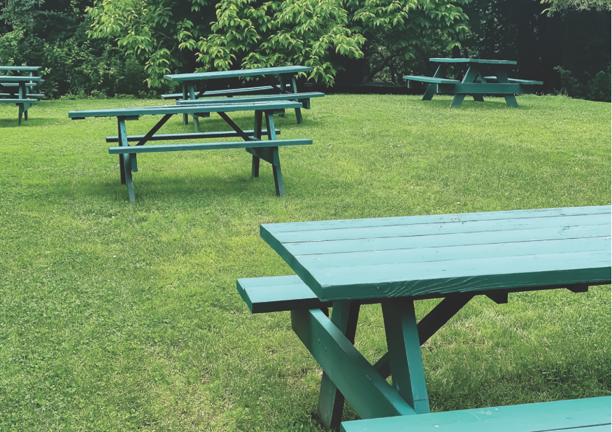 park picnic tables