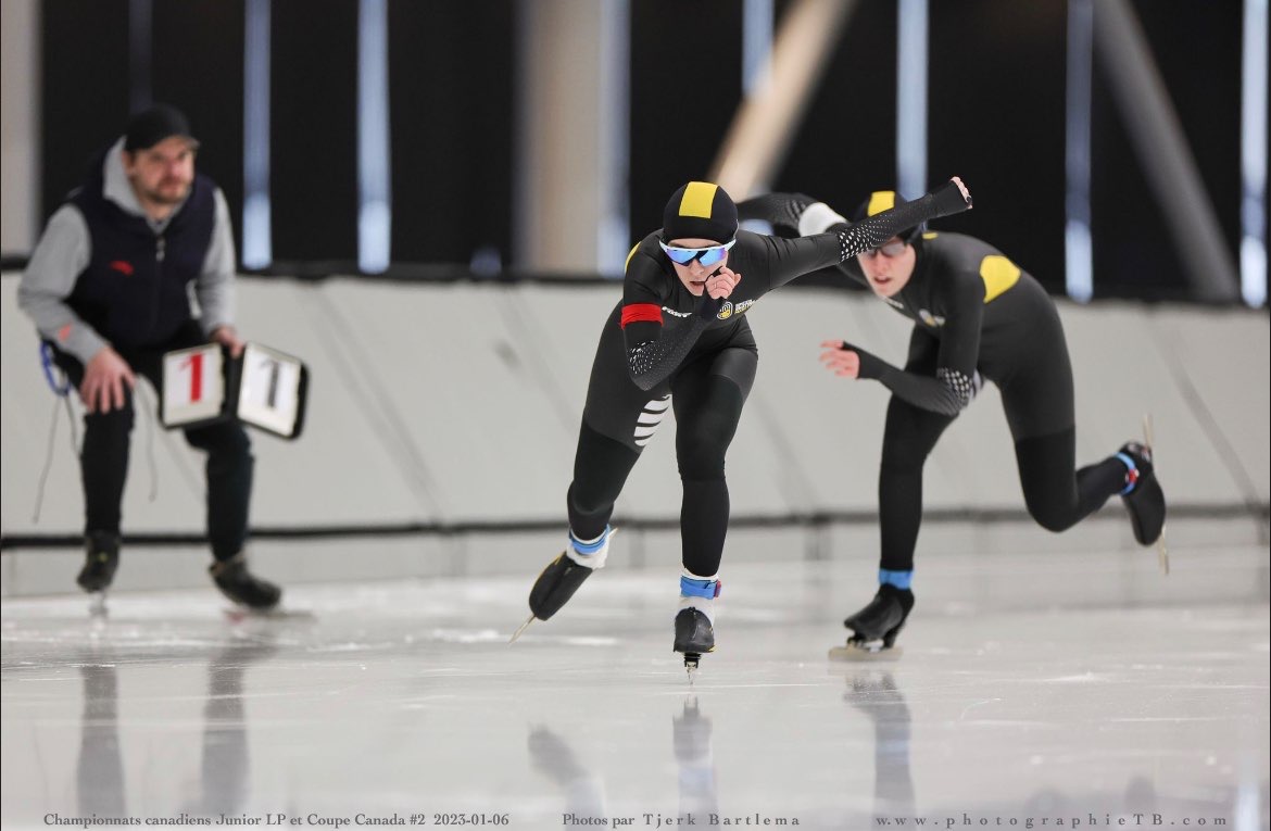 Local speed skater on Olympic trajectory