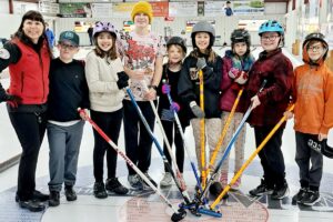 Junior curlers showcase skills at Funspie