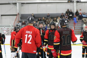 Bow Valley Flames at Chestermere practice