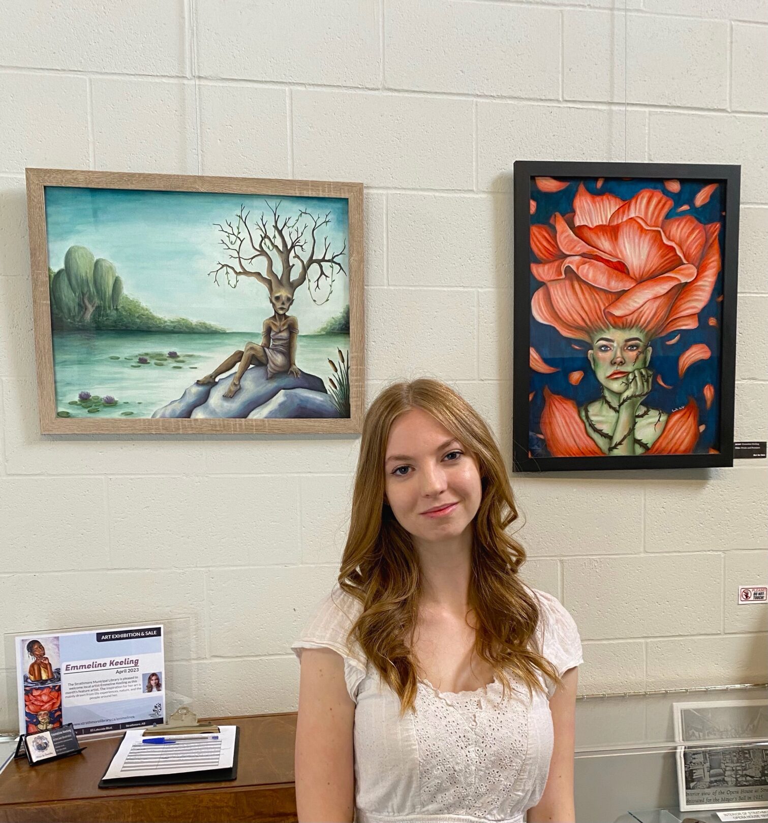 Strathmore Library showcases local art teacher and children’s book illustrator