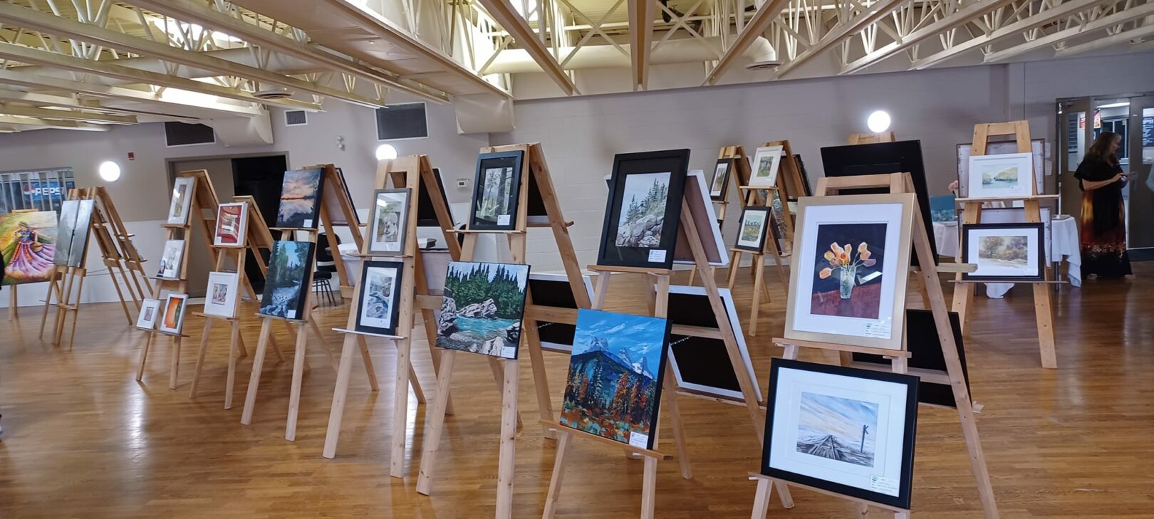Community supports local artists in spring art show and sale