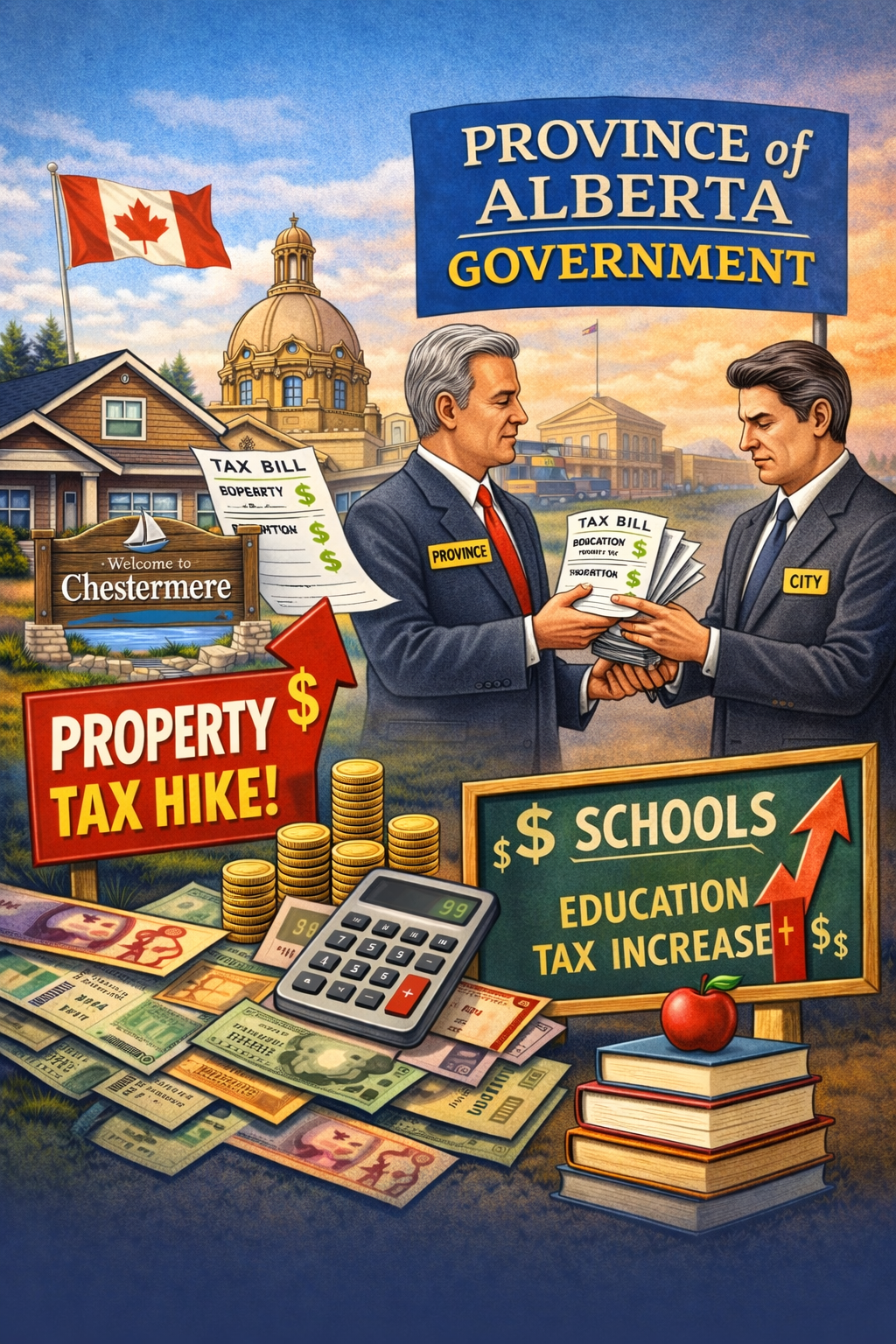 Why Alberta Is Raising the Provincial Portion of Property Taxes